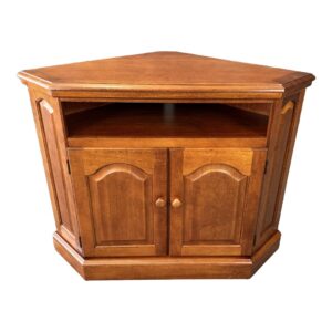 Cherry Corner Television Stand