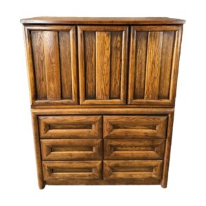 Mid-Century Oak Chest of Drawers