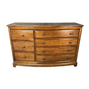 Large Contemporary Walnut 7-Drawer Chest