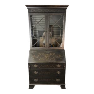 Ethan Allen Newport Liliana Chinoiserie Secretary Desk