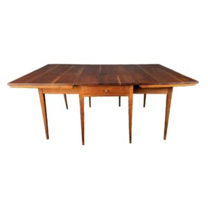 Solid Walnut Drop-Leaf Dining Table
