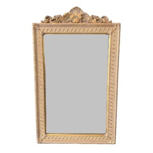 Elaborate Gold Beveled Wall Mirror