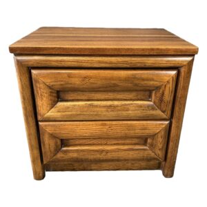 Mid-Century Oak Nightstand