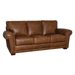 New Luke Home Top Grain Italian Leather Mark Sofa