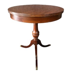 Vintage Mersman Mahogany Round End Table