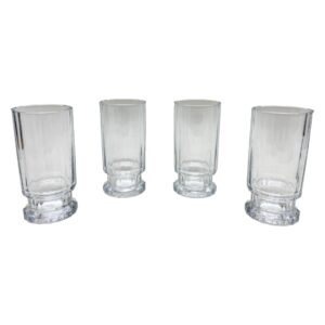 Set of 4 French Dansk Designs "Gustav" Highball Glasses