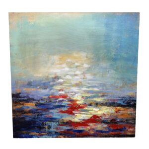 Large Hand Accented Abstract Giclee