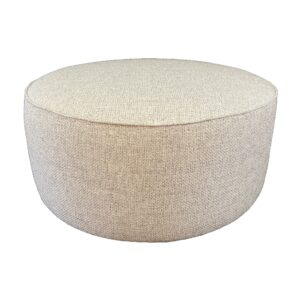Stone and Leigh Ottoman in View Dove