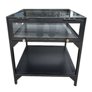 Crate & Barrel Curio Side Table