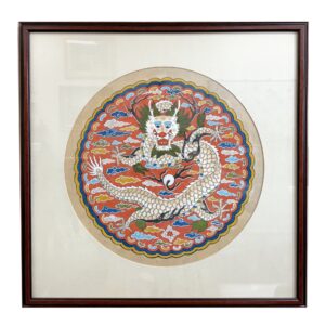 Chinese Dragon Gouache on Paper
