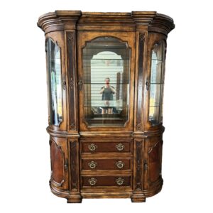 Bernhardt Walnut Finish China Cabinet