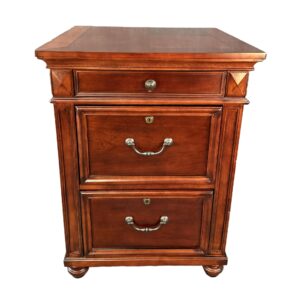 Home Meridian International Cherry Finish Double File Cabinet