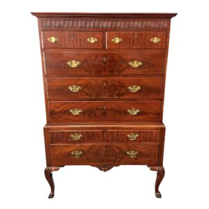 Early 1900's Mahogany Highboy Chest of Drawers