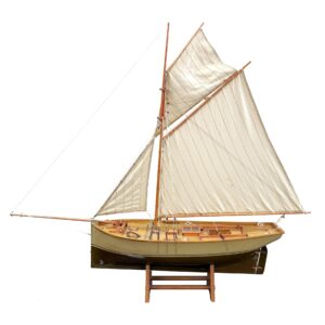 Edwardian English Pond Yacht Model Ship