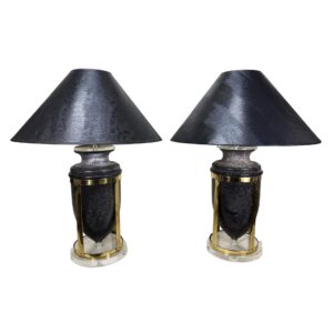 Pair of Vintage Bauer Lamp Co. Table Lamps