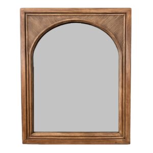 Arched Mirror with Reeded Frame Attributed to Braxton Culler