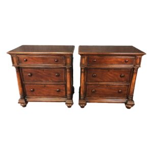 Pair of Thomasville Fredericksburg Collection Nightstands