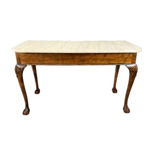 19th Century Marble Top Foyer Table