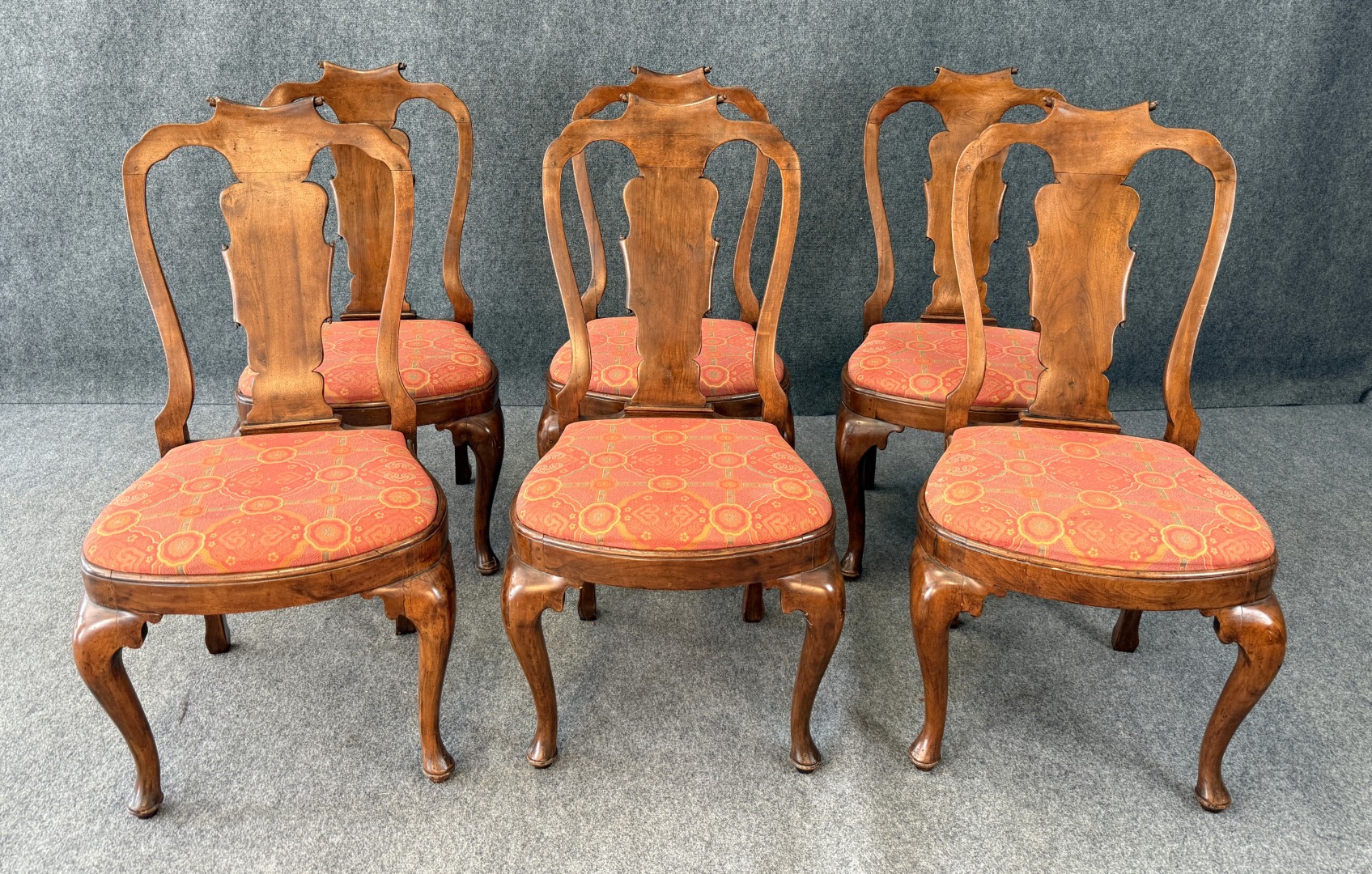 Set of 6 Antique Italian-Made Dining Chairs Set of 6 Antique Italian-Made Dining Chairs
