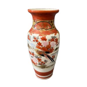 Early 1900's Japanese Style Kutani Porcelain Vase