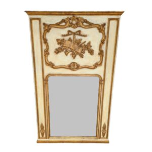 Louis XVI Style Trumeau Wall Mirror
