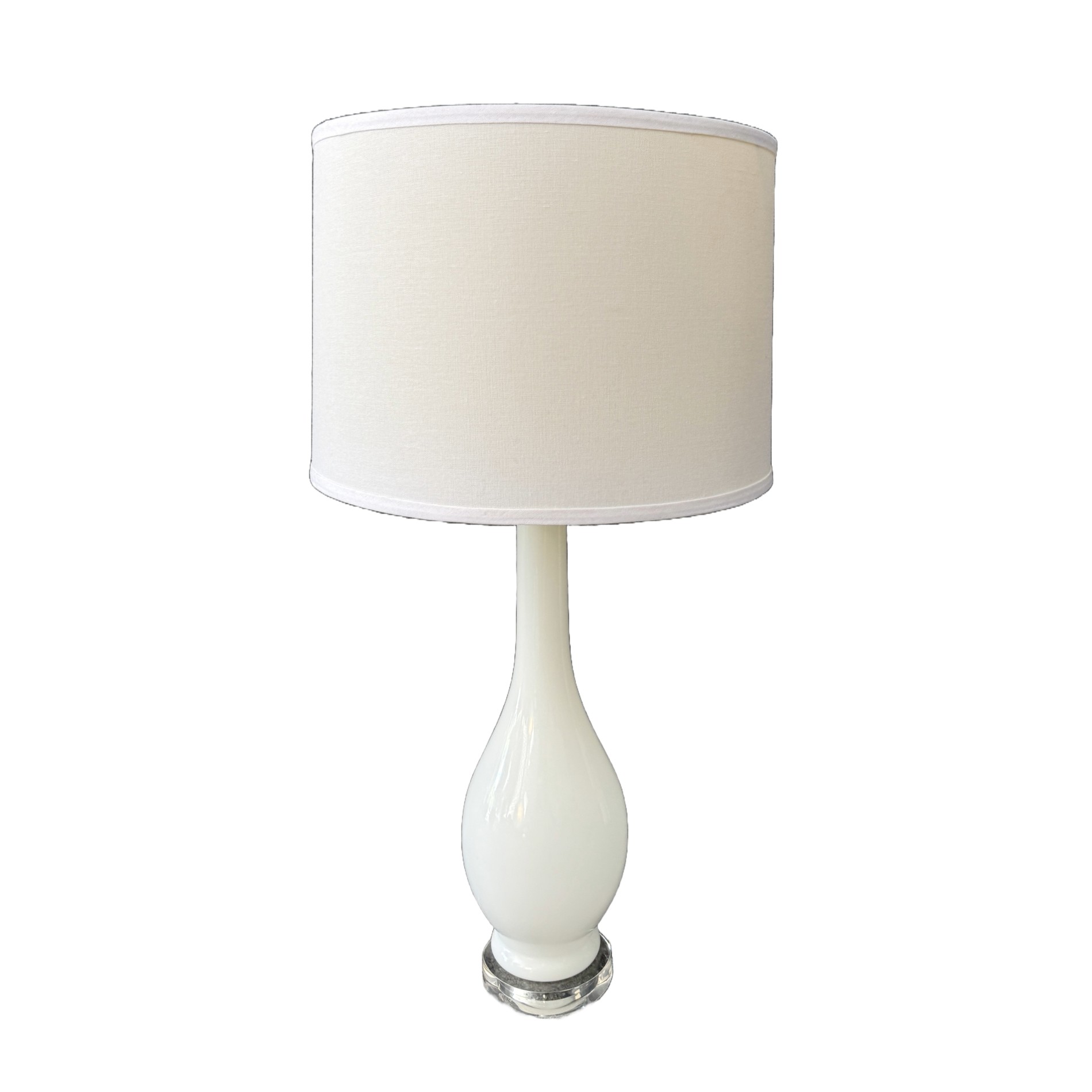 Arte Art Glass Lamp with Acrylic Base