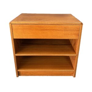 Danish Teak Mid-Century Modern Nightstand