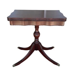 Vintage 1950's Mahogany Fliptop Table