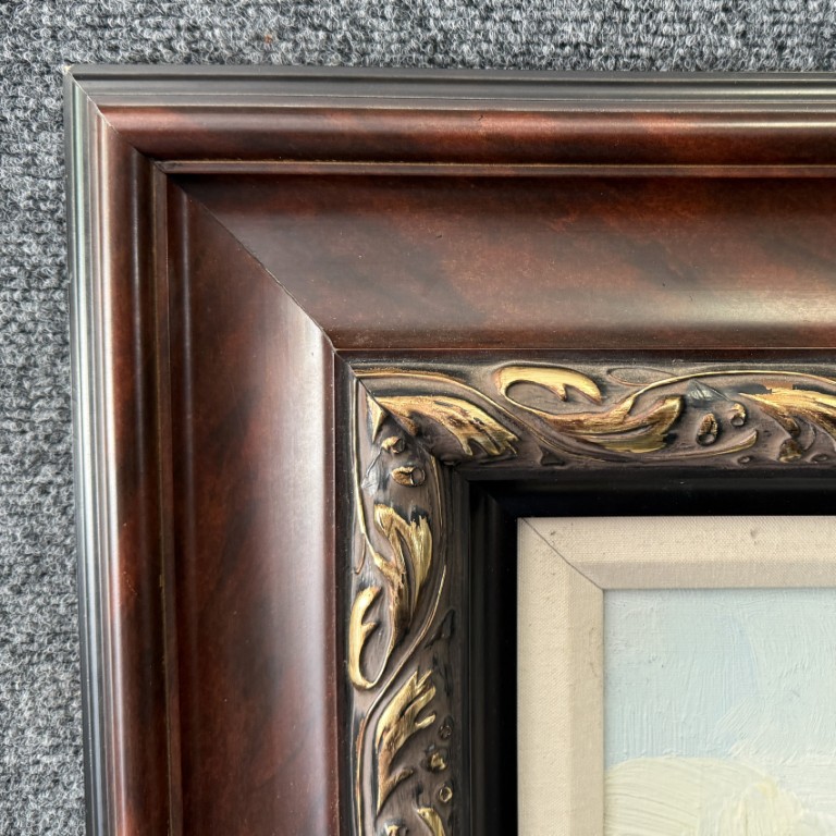 Large Original Tom Crandall River Landscape Oil on Canvas Large Original Tom Crandall River Landscape Oil on Canvas