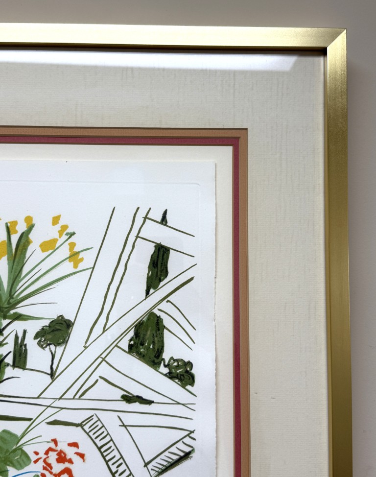 Salvador Dali Signed "Biological Garden" from Imaginations and Objects of the Future Salvador Dali Signed "Biological Garden" from Imaginations and Objects of the Future