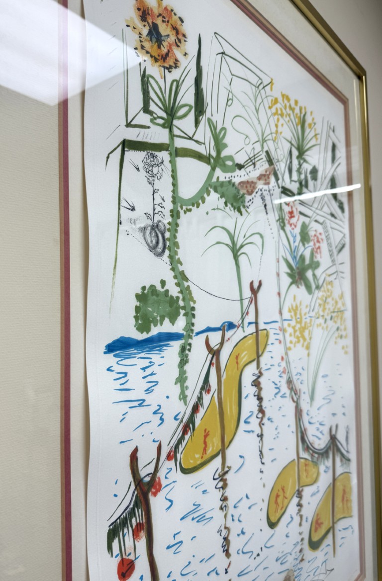 Salvador Dali Signed "Biological Garden" from Imaginations and Objects of the Future Salvador Dali Signed "Biological Garden" from Imaginations and Objects of the Future