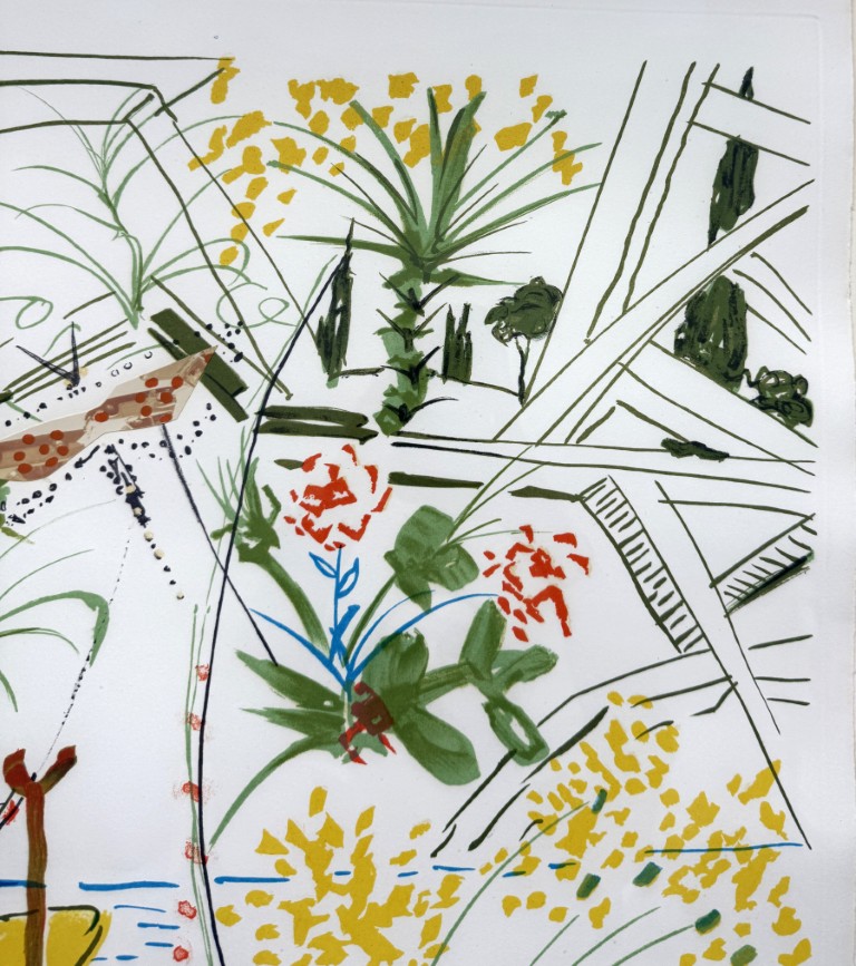 Salvador Dali Signed "Biological Garden" from Imaginations and Objects of the Future Salvador Dali Signed "Biological Garden" from Imaginations and Objects of the Future