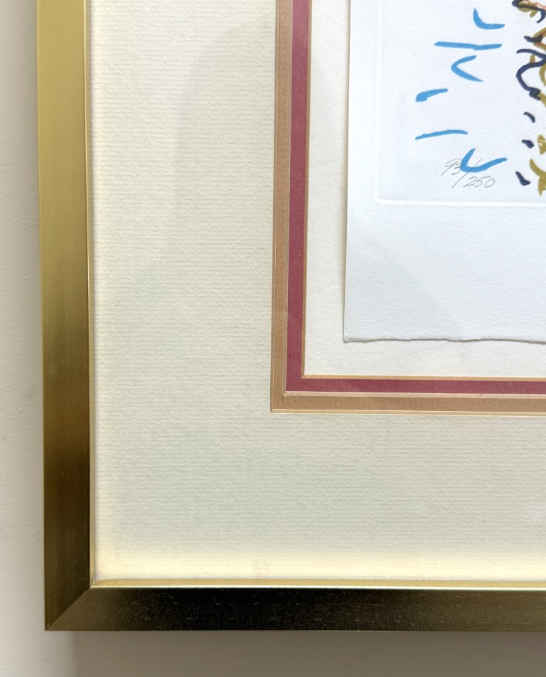 Salvador Dali Signed "Biological Garden" from Imaginations and Objects of the Future Salvador Dali Signed "Biological Garden" from Imaginations and Objects of the Future