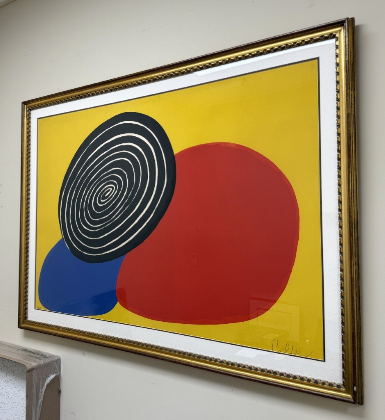 Alexander Calder "Les Trois Oeufs" Limited Edition Print Alexander Calder "Les Trois Oeufs" Limited Edition Print