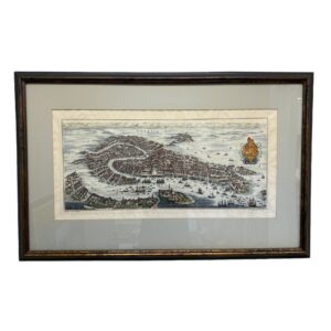 Antique Hand-Colored Map of Venice "Venetia"