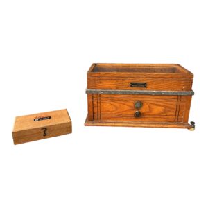 Antique Henry Troemmer Apothecary Scale and Weights No. 190B