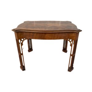 Mahogany Chinese Chippendale Side Table by Peter Engel, Inc. of NY