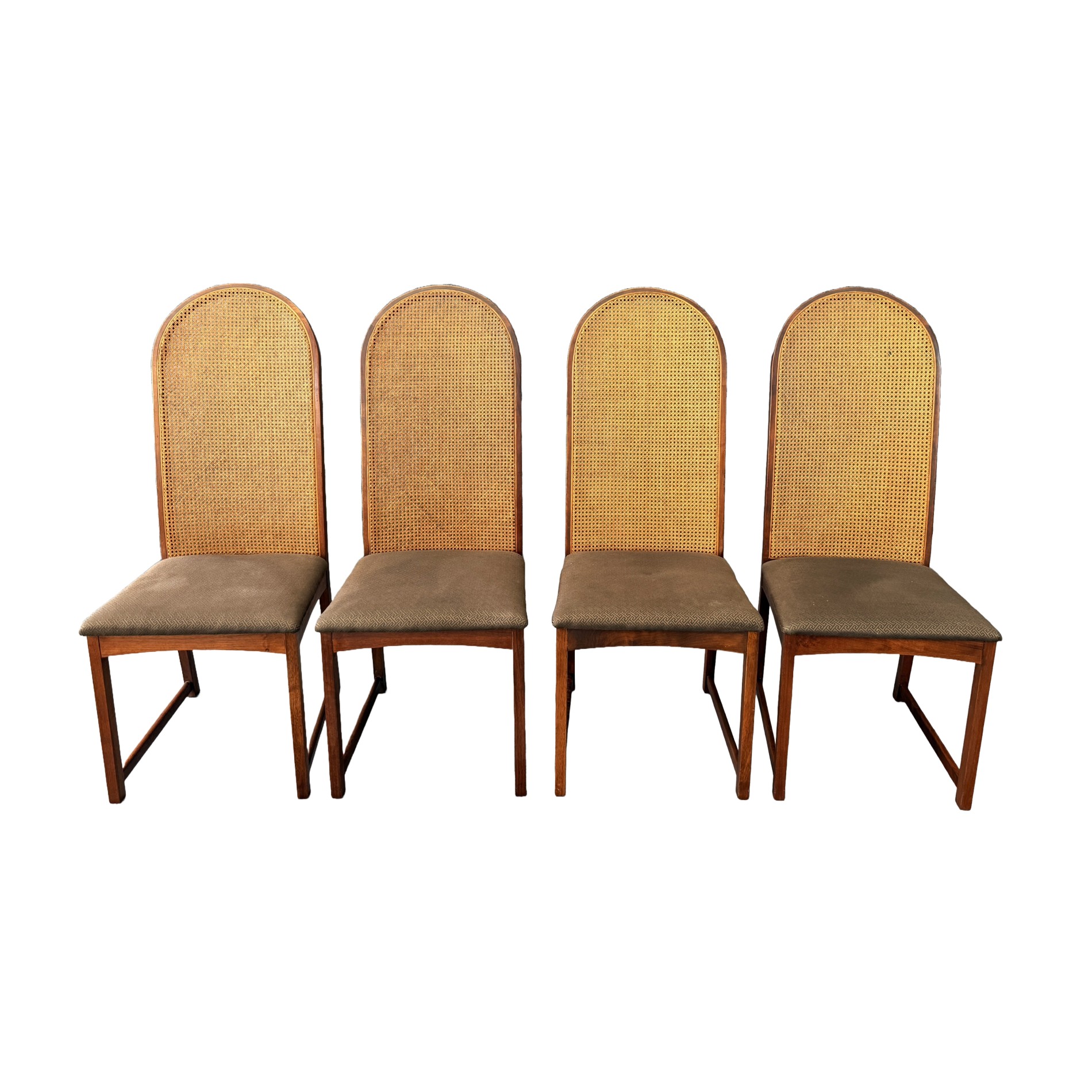 Set of 4 Mid-Century Milo Baughman Dining Chairs Set of 4 Mid-Century Milo Baughman Dining Chairs
