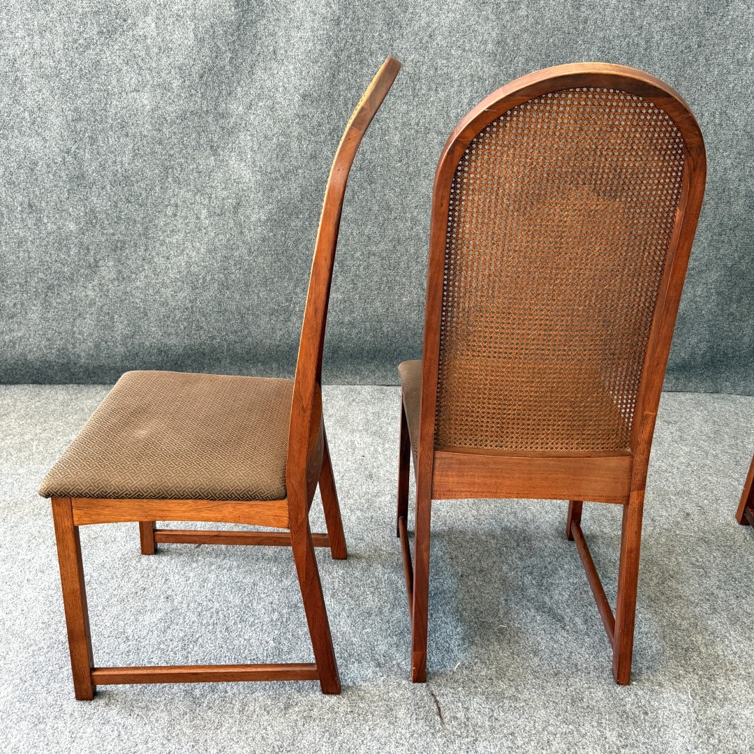 Set of 4 Mid-Century Milo Baughman Dining Chairs Set of 4 Mid-Century Milo Baughman Dining Chairs