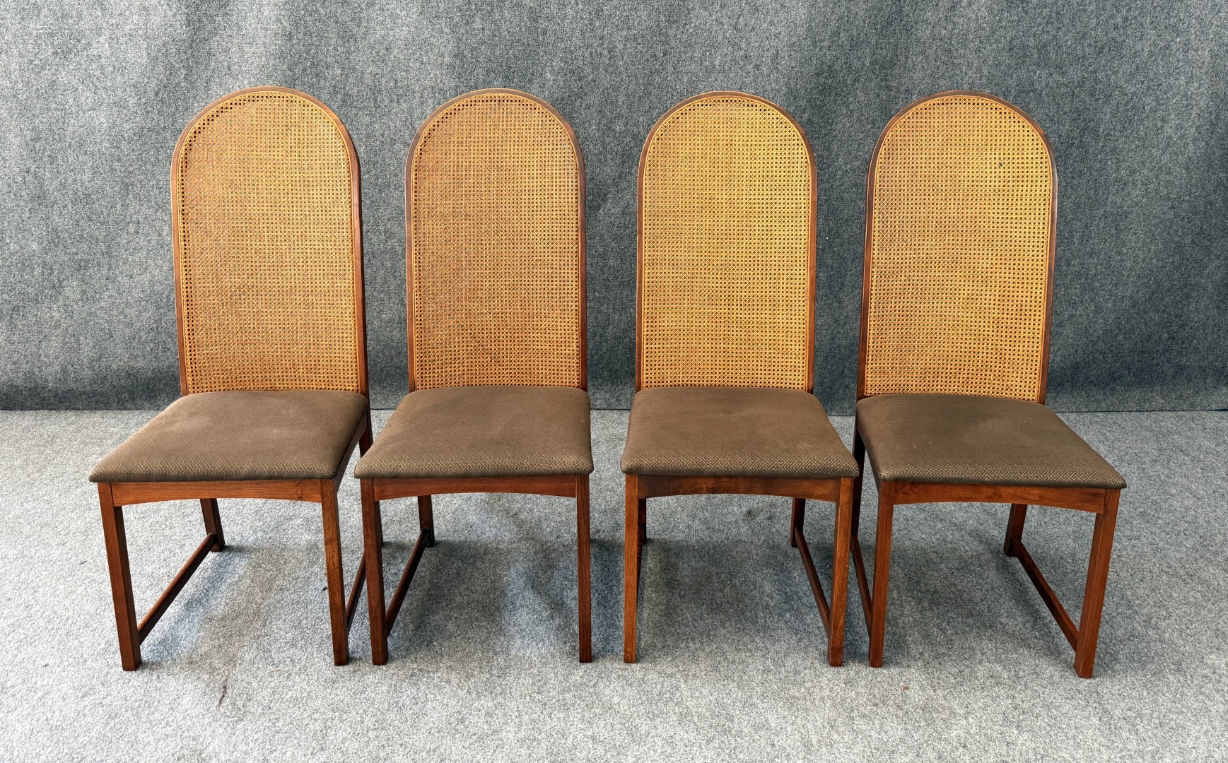 Set of 4 Mid-Century Milo Baughman Dining Chairs Set of 4 Mid-Century Milo Baughman Dining Chairs