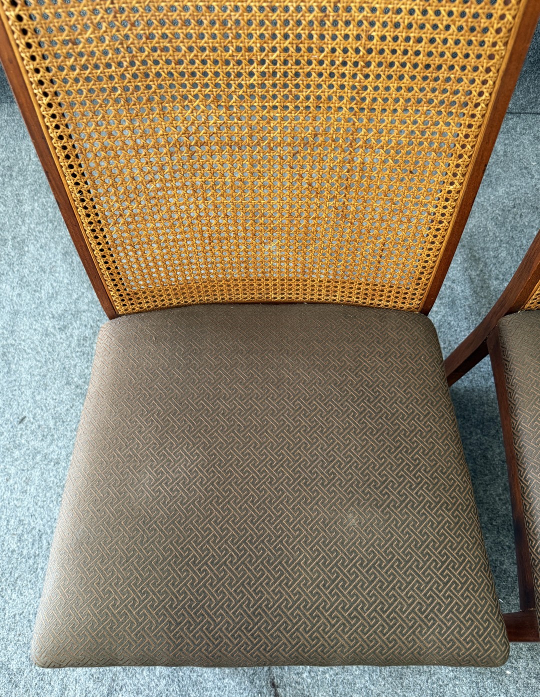 Set of 4 Mid-Century Milo Baughman Dining Chairs Set of 4 Mid-Century Milo Baughman Dining Chairs