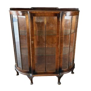 1930's Mahogany Curio Cabinet