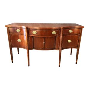 Baker Furniture Inlaid Mahogany Hepplewhite Sideboard