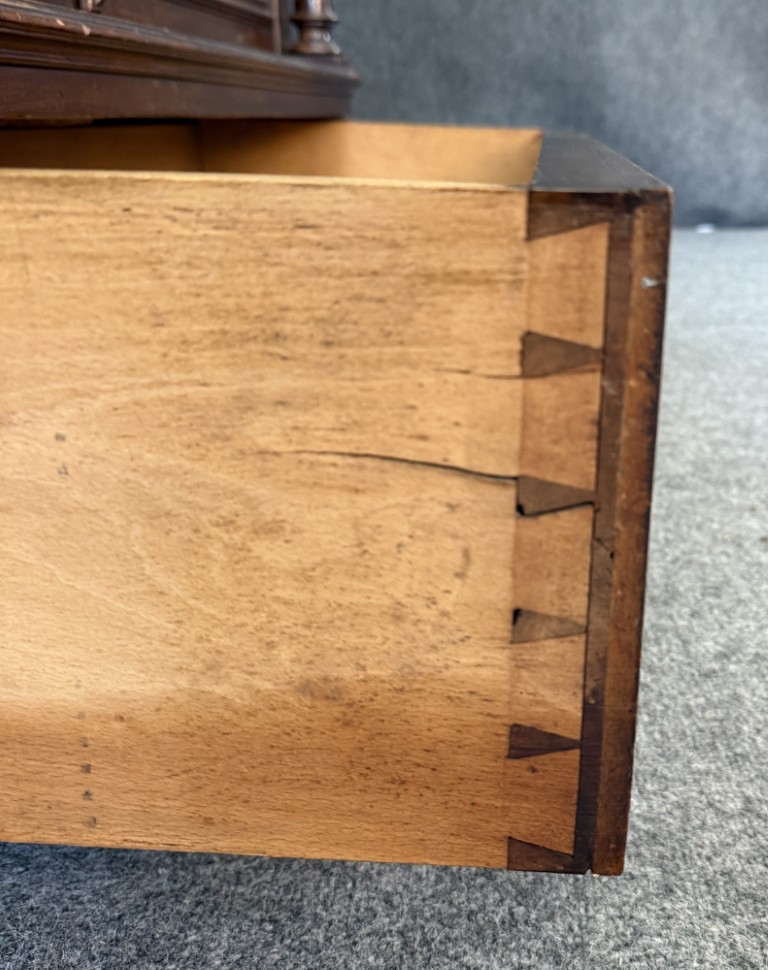 19th Century Solid Mahogany Carved Glass Door Bookcase 19th Century Solid Mahogany Carved Glass Door Bookcase