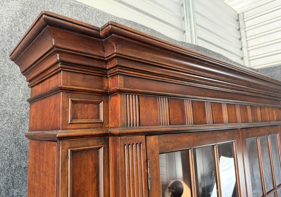 Ethan Allen Cherry Kentmere Viola China Cabinet Ethan Allen Cherry Kentmere Viola China Cabinet