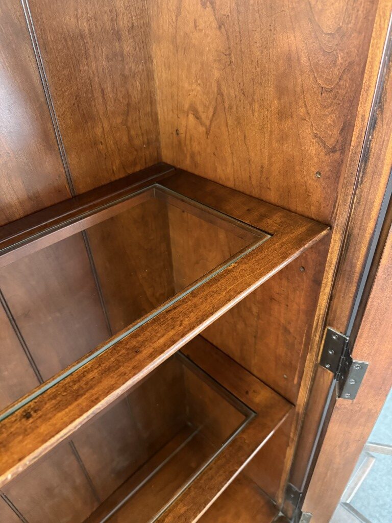 Ethan Allen Cherry Kentmere Viola China Cabinet Ethan Allen Cherry Kentmere Viola China Cabinet