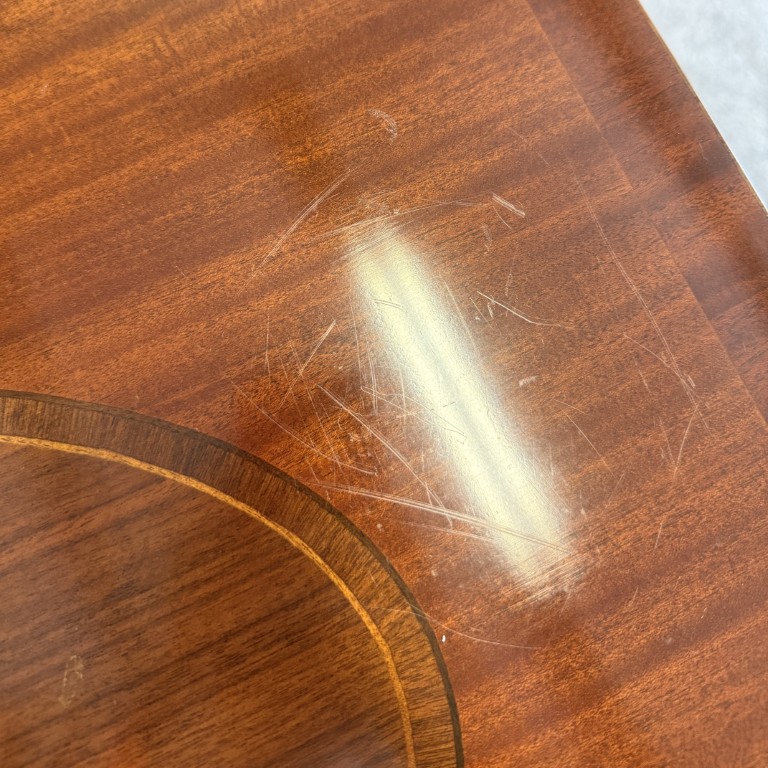 Maitland-Smith Inlaid Mahogany Secretary Desk Maitland-Smith Inlaid Mahogany Secretary Desk