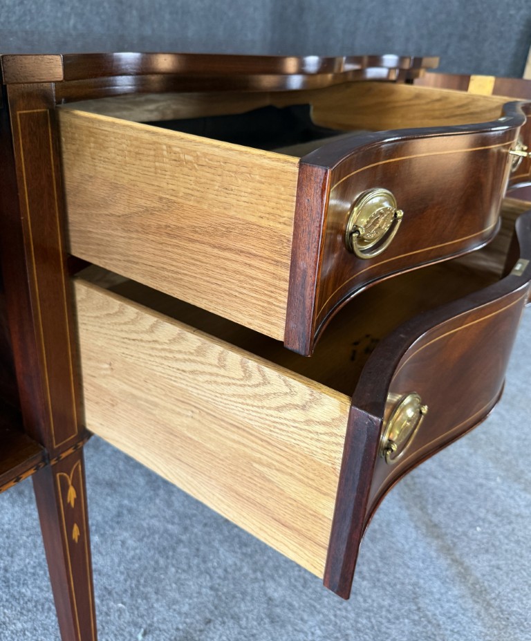 c2000 Henkel Harris Mahogany Inlaid Sideboard No. 2367 c2000 Henkel Harris Mahogany Inlaid Sideboard No. 2367