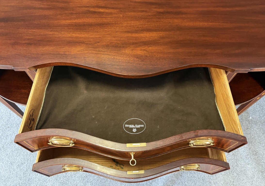 c2000 Henkel Harris Mahogany Inlaid Sideboard No. 2367 c2000 Henkel Harris Mahogany Inlaid Sideboard No. 2367