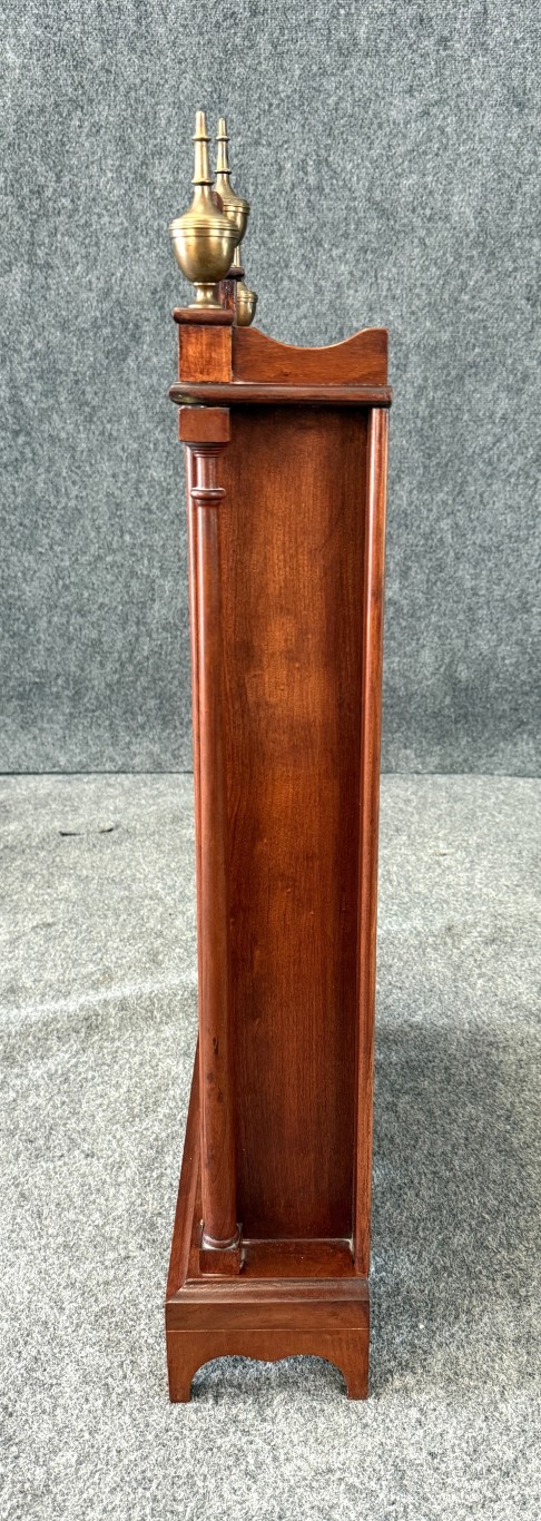 Early 1900s Eli Terry Jr. Functional Mantel Clock with Plantation Scene Early 1900s Eli Terry Jr. Functional Mantel Clock with Plantation Scene